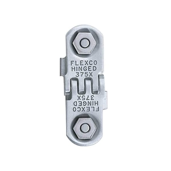 Flexco Bolt Hinged Fastener; 6.35 MM Hinge Pin Dia; For Conveyor Belt; Stainless Steel 375XJ36NC NR. 40008 - main